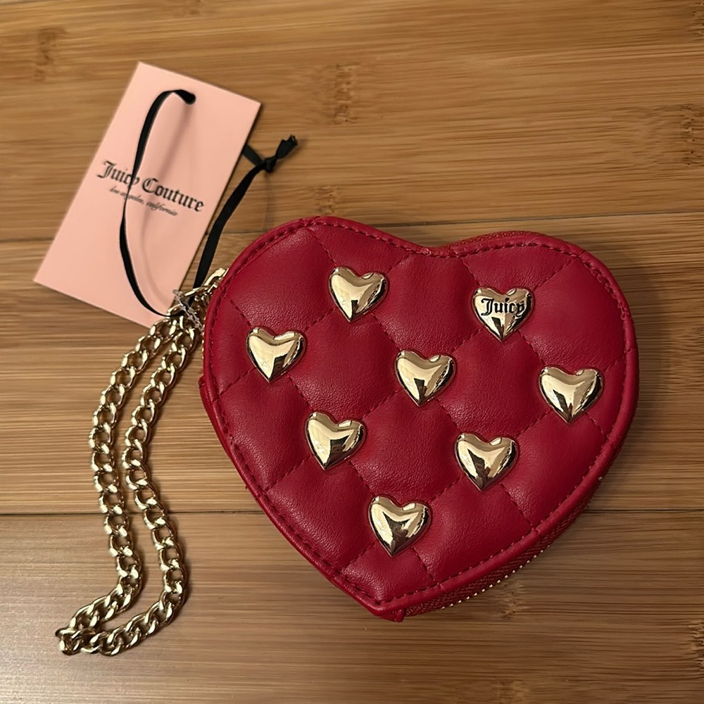 Juicy Couture Red Heart Wristband